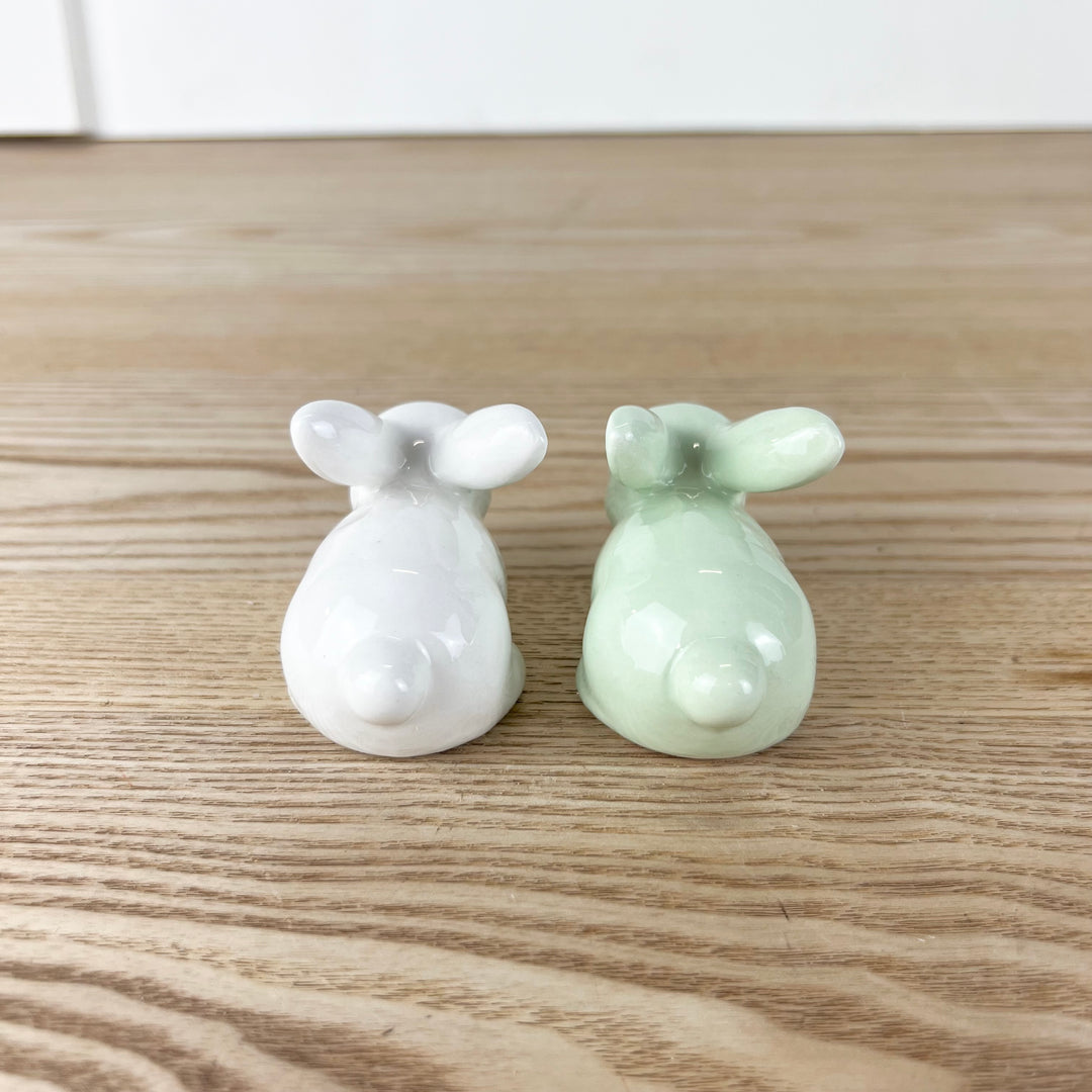 Dolomite Sitting Bunny - Set of 2