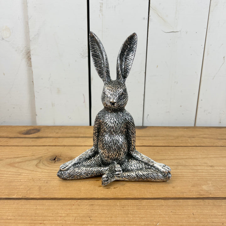 Silver Resin Bunny