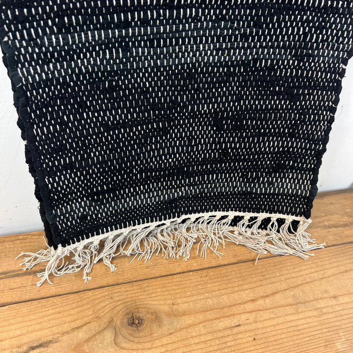 Black Table Runner