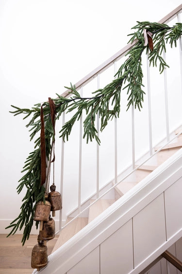 15ft Norfolk Pine Real Touch Garland