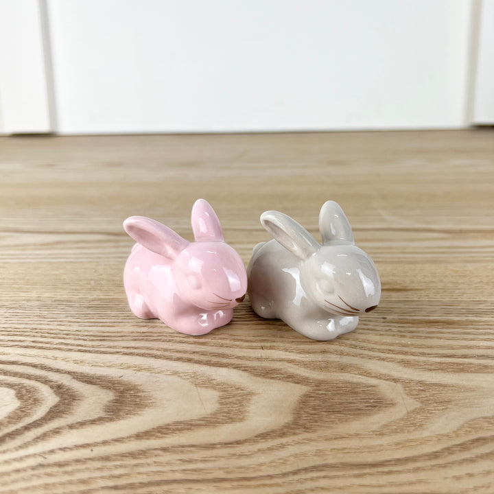 Dolomite Sitting Bunny - Set of 2