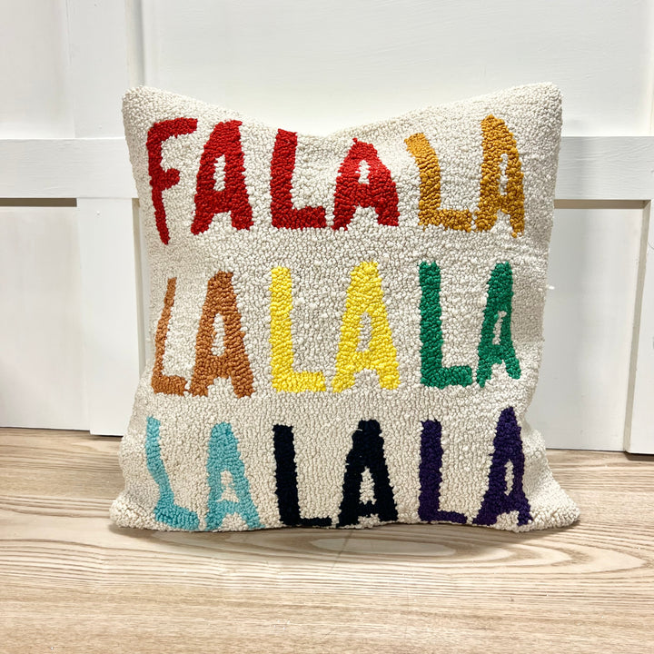 Colorful Falalalala Pillow