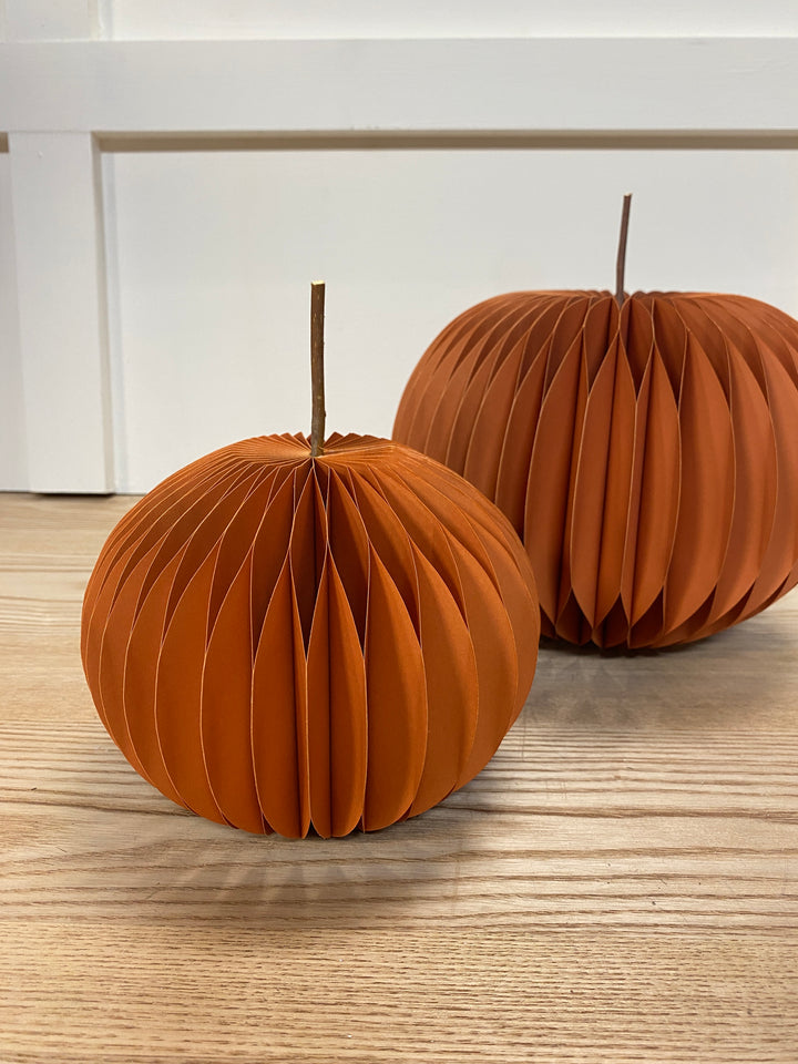 Orange Paper Pumpkins