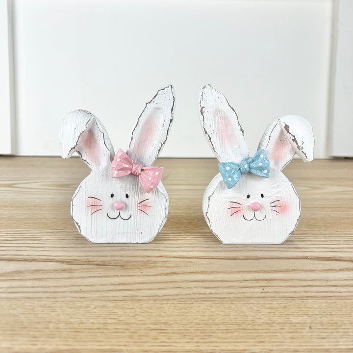 Easter Bunny Head, Set of 2