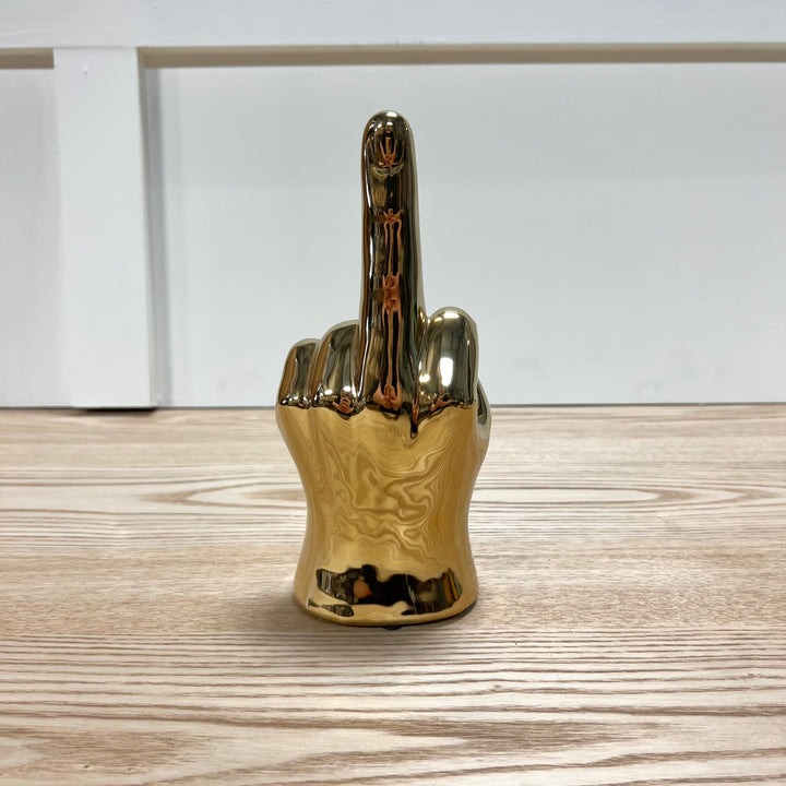 Gold Metallic Traffic Finger