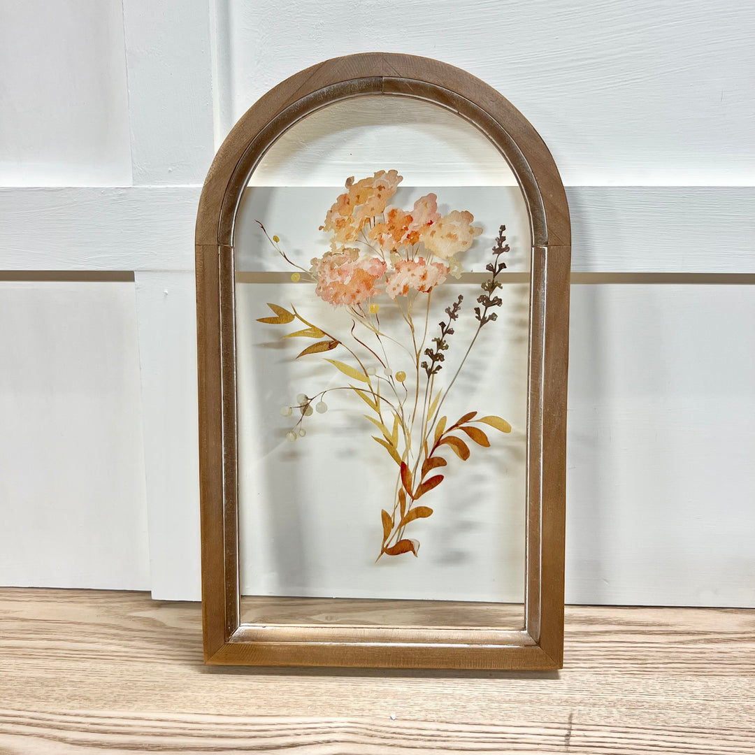 Arched Wildflower Wall Art