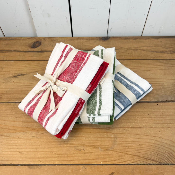 Classic Dishtowel Set Of 3 - Three Colors Available