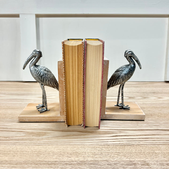 Shorebird Bookend Set