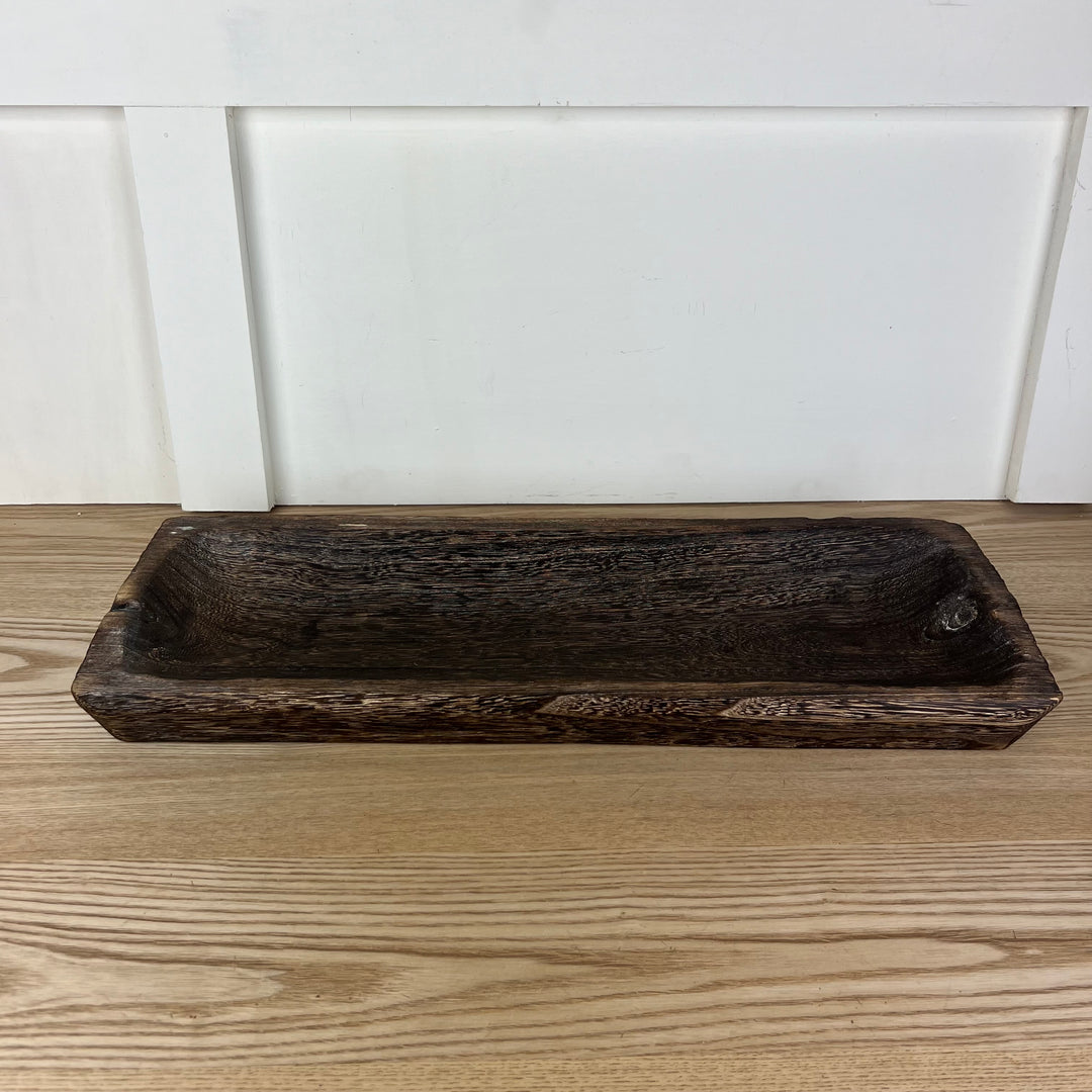 Dark Brown Paulownia Trays, 7 styles available