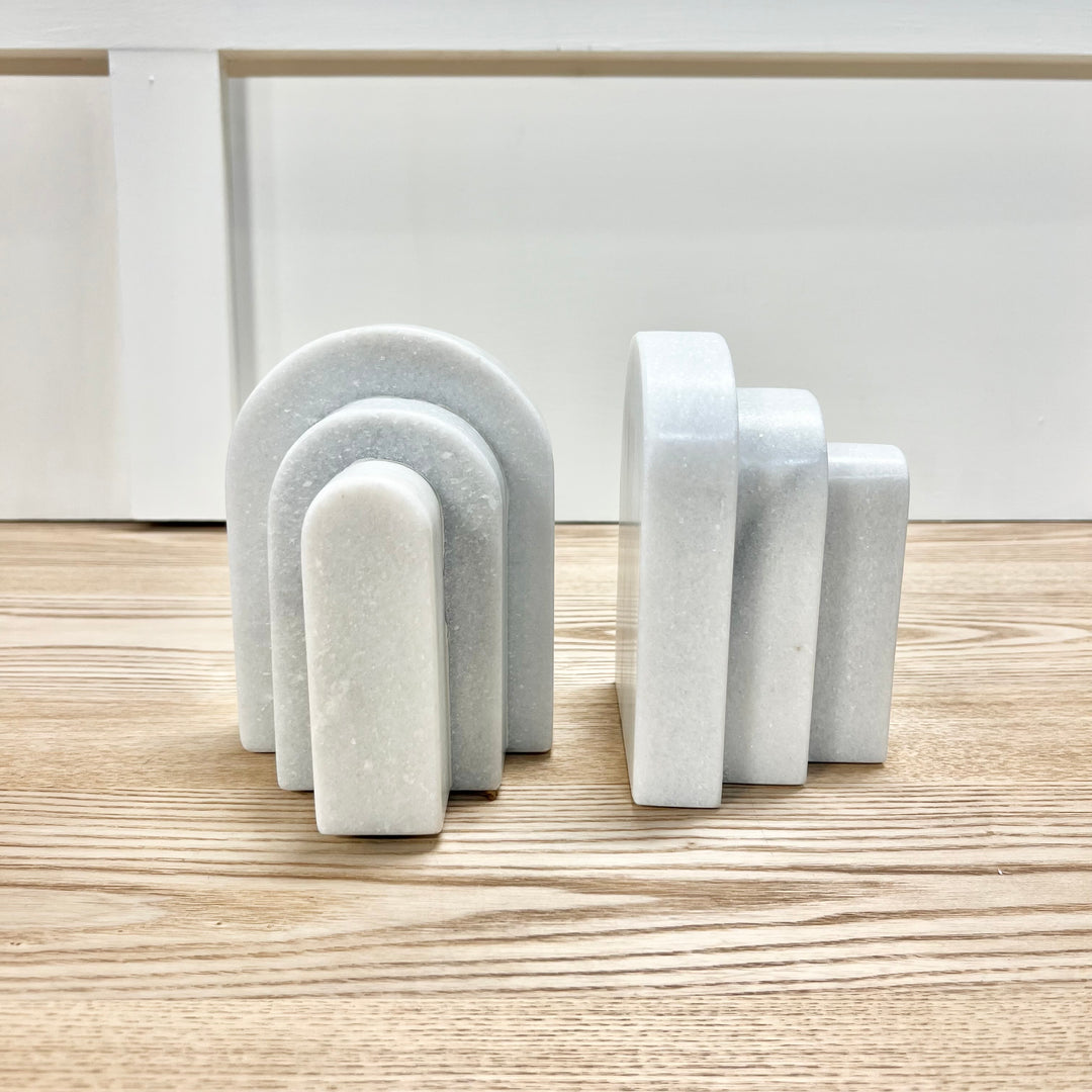 Marble Bookend Set