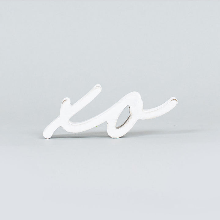 XO Wooden Cutout