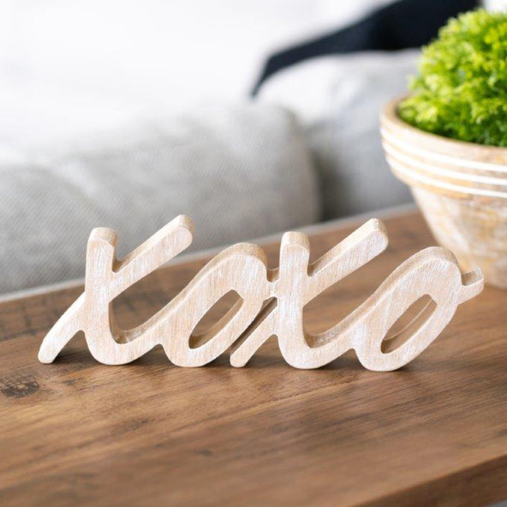 XOXO Wooden Cutout