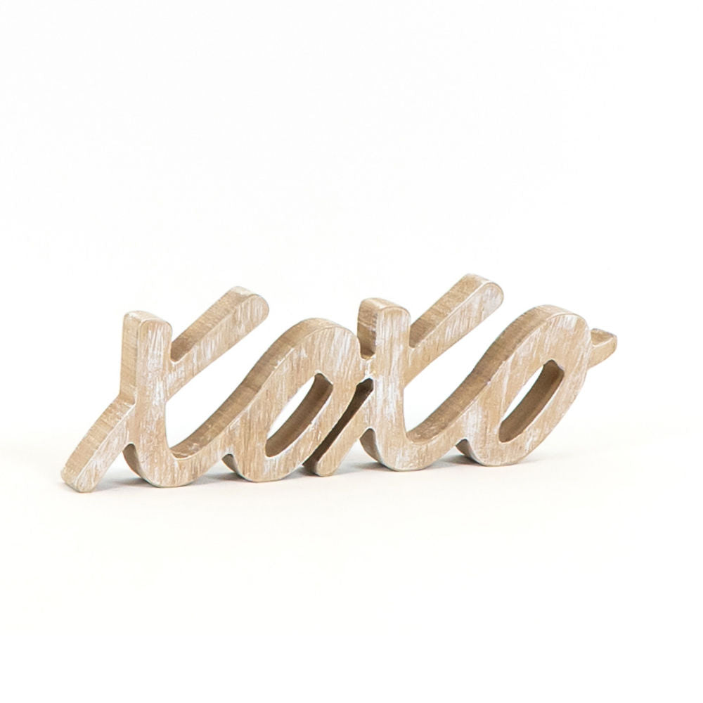 XOXO Wooden Cutout