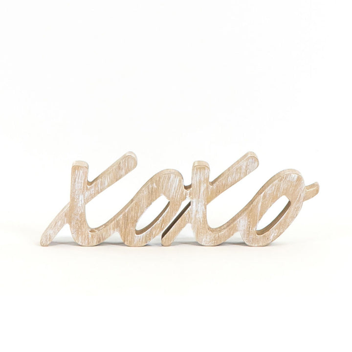 XOXO Wooden Cutout