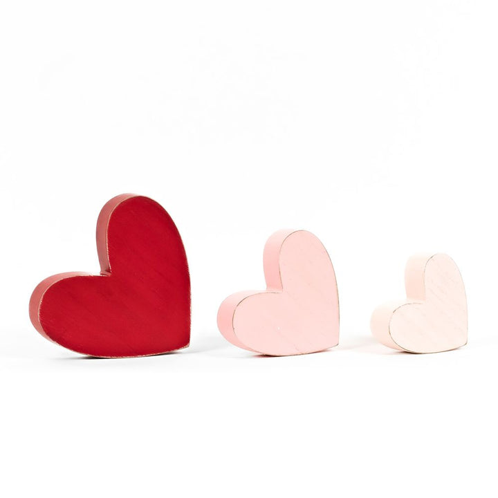 Wood Heart Set