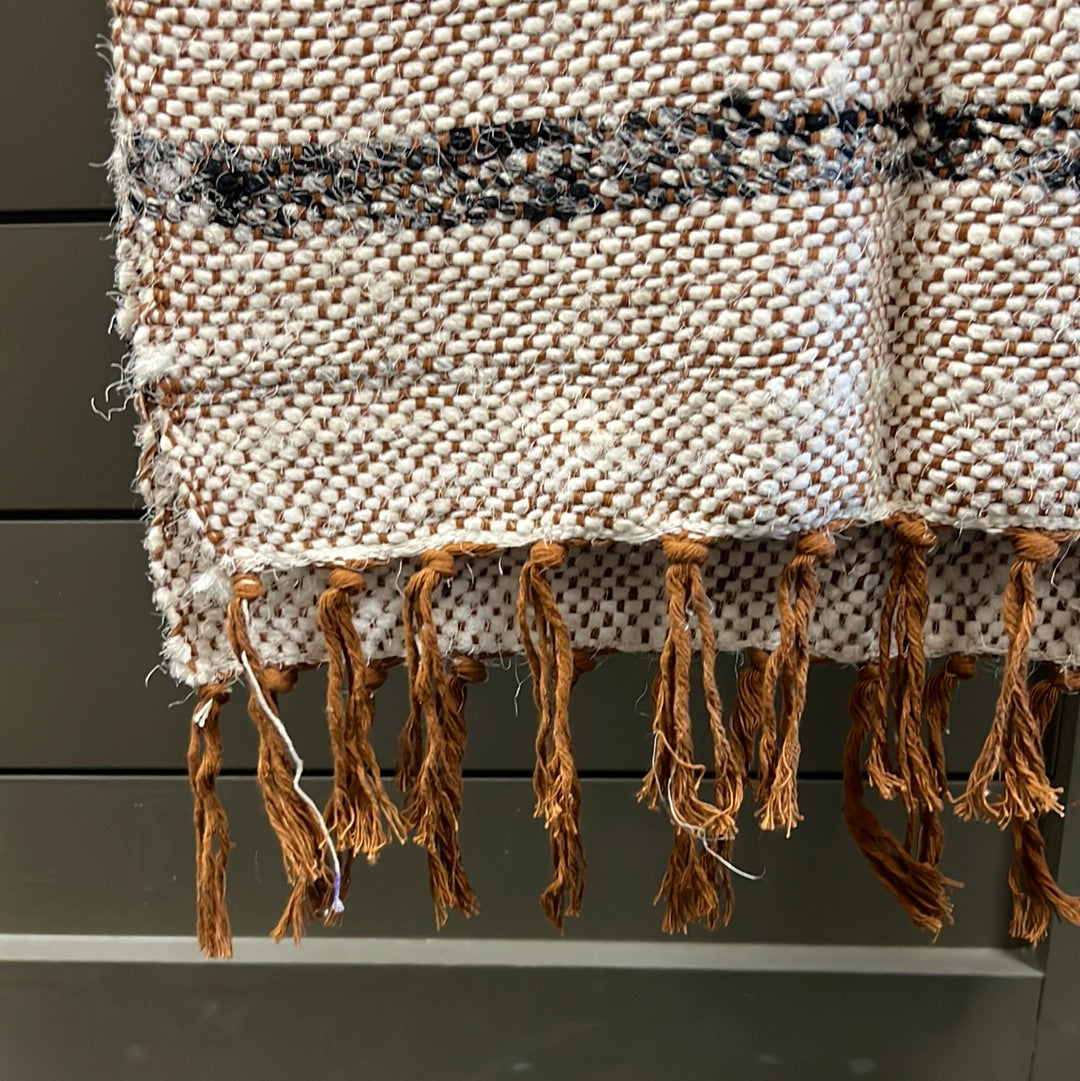 Rust and Cream Table Runner
