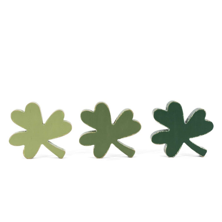 Wooden Clovers - Three Colors