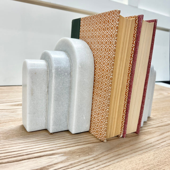 Marble Bookend Set