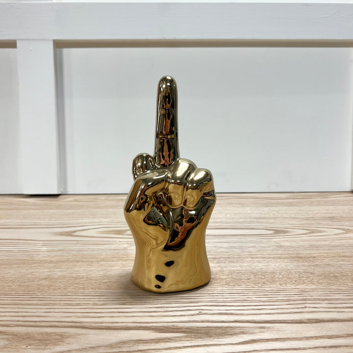 Gold Metallic Traffic Finger