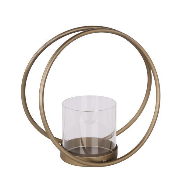 Gold Ring Candle Holder, 2 sizes available