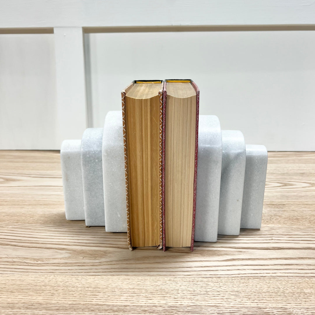 Marble Bookend Set