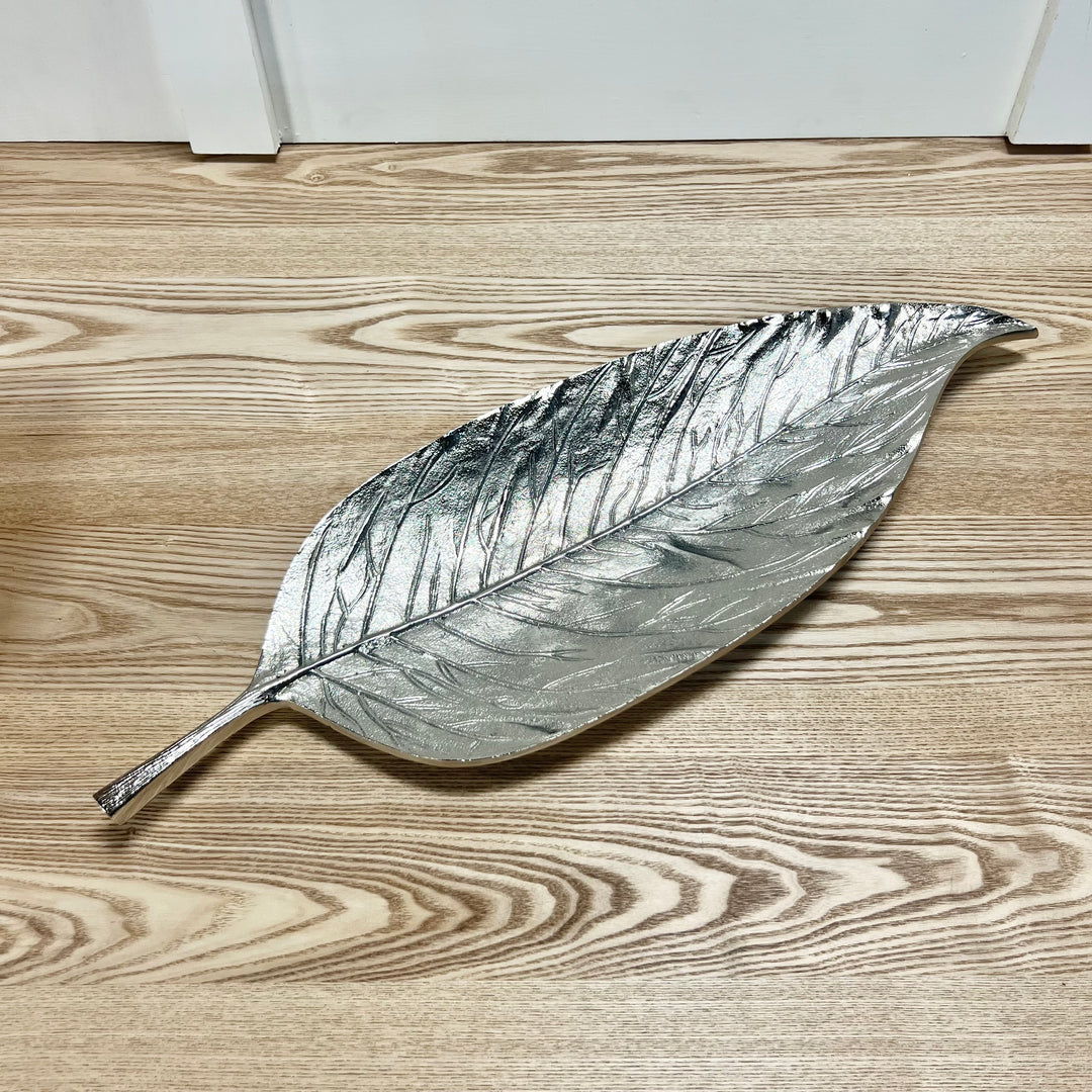 Silver Leaf Tray