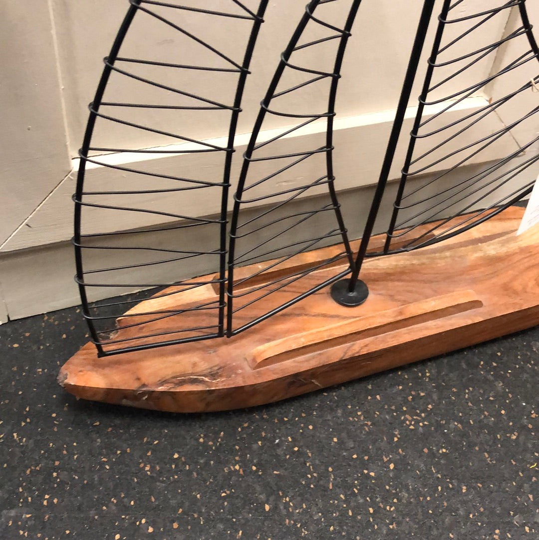 Wire Sail Boat