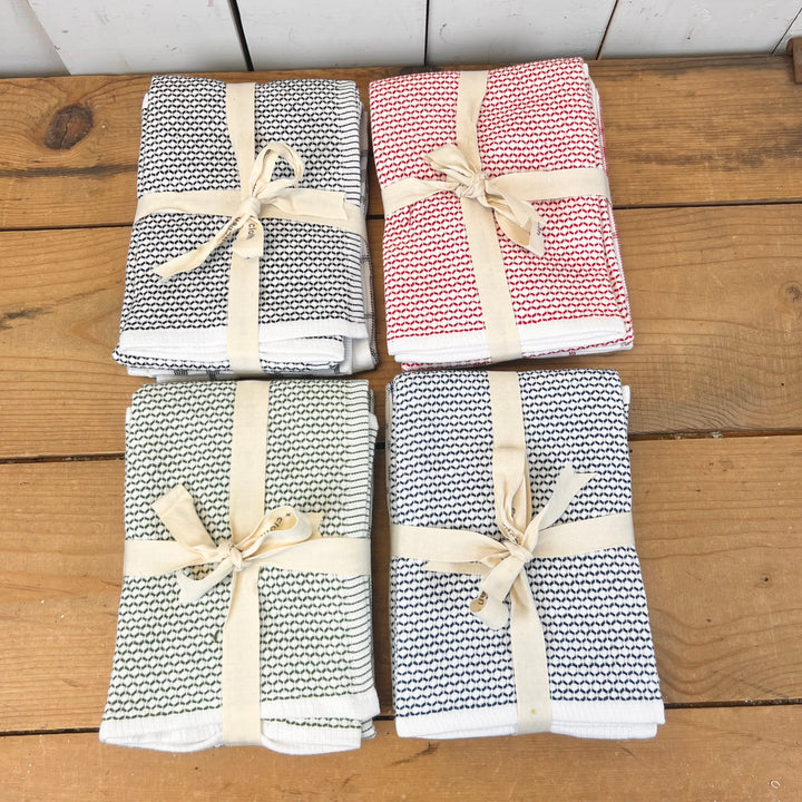 Classic Terry Dishtowel Set Of 2 - Four Colors Available