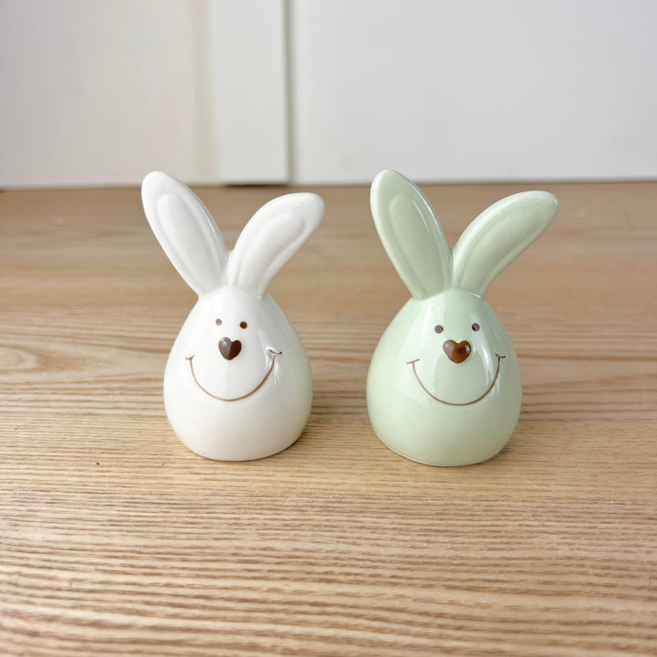 Dolomite Bunny Head - Set of 2