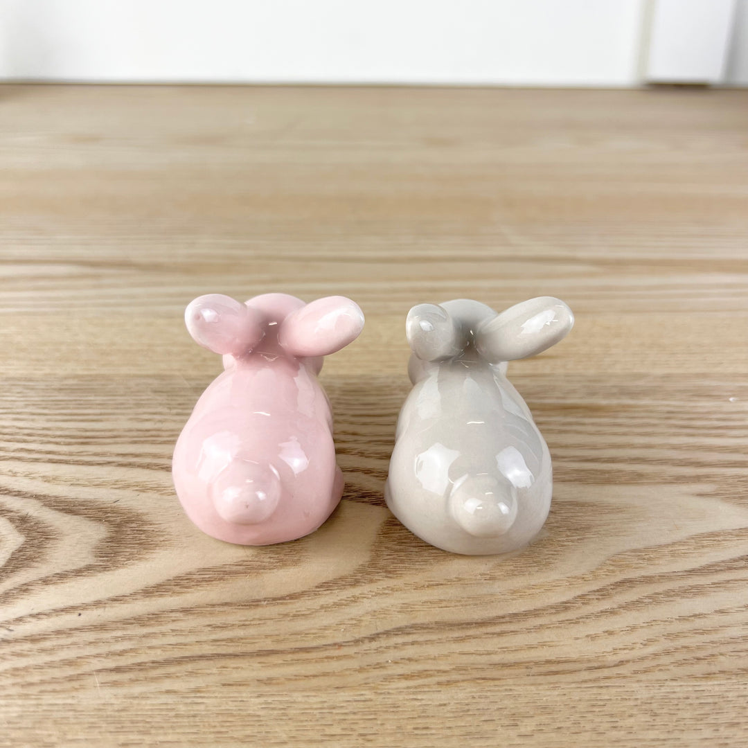 Dolomite Sitting Bunny - Set of 2