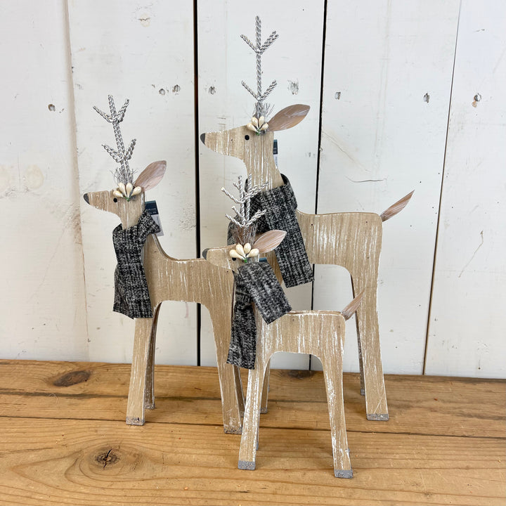 Standing Deer with Scarf