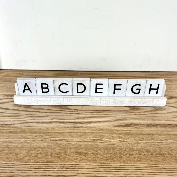 12" Wooden Ledgie for Letter Board Letters