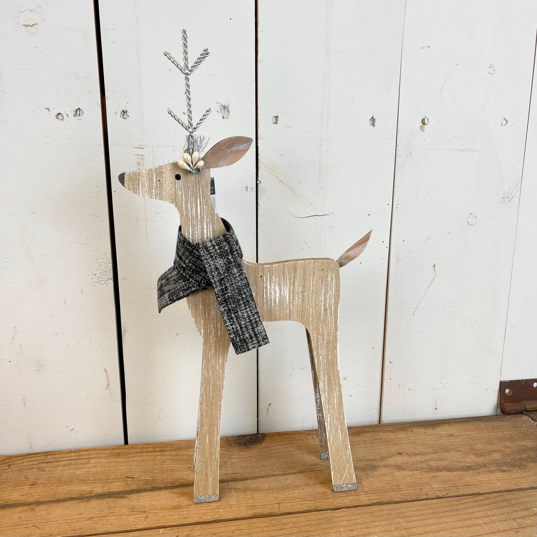 Standing Deer with Scarf