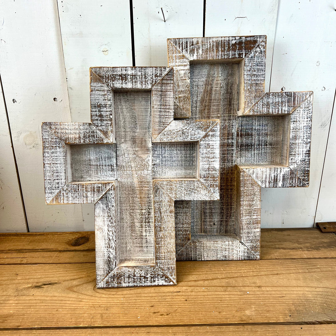 Wooden Cross Trays