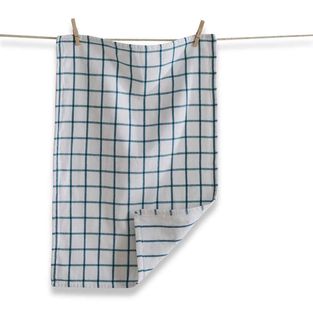 Classic Double Cloth Dishtowel - Turquoise