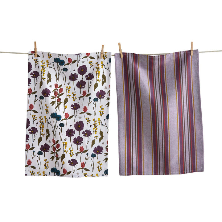 Spring Set of 2 Dishtowels, 3 styles