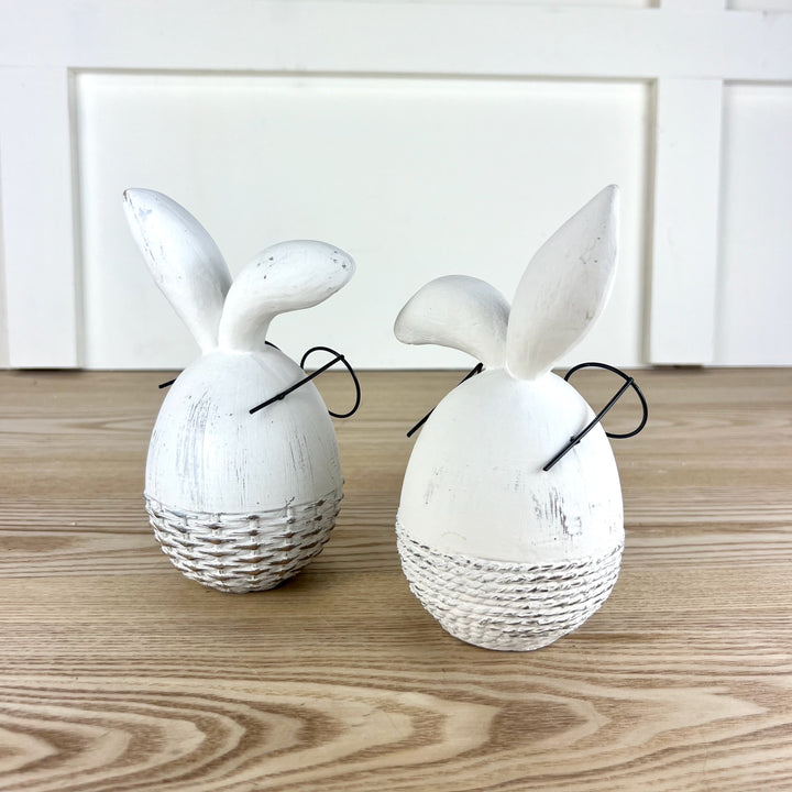 Bunny Egg with Glasses, 2 Styles