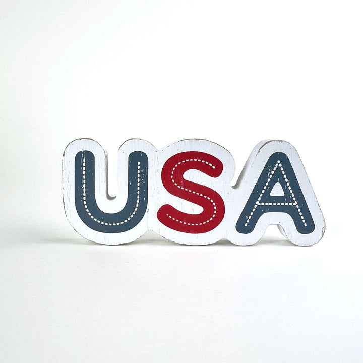 4th of July Decorative Wooden Shapes