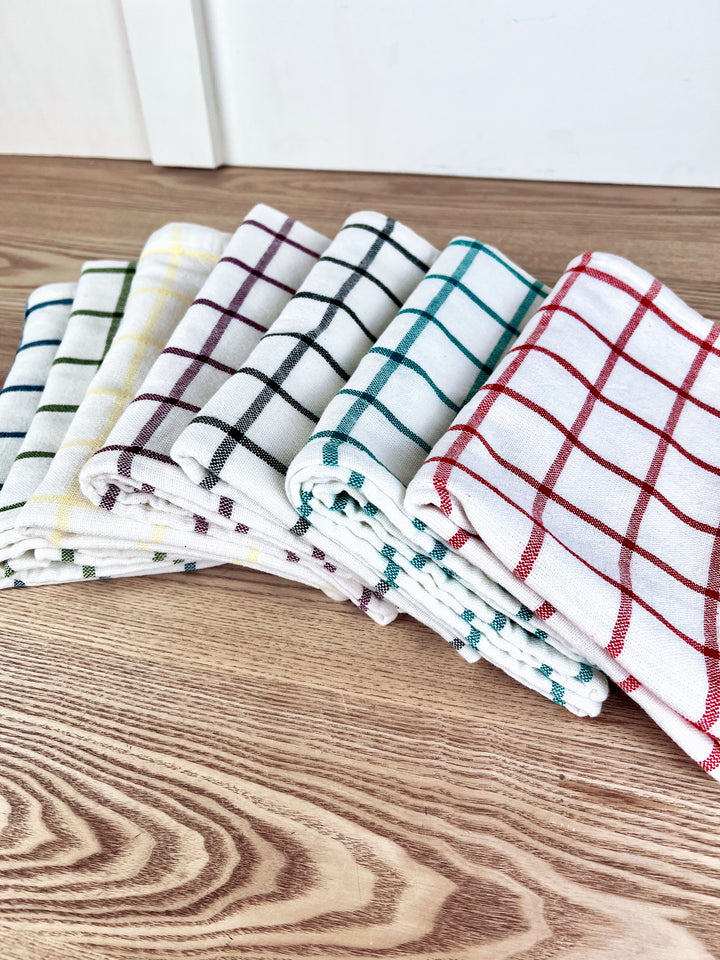 Classic Double Cloth Dishtowel - 7 Colors Available