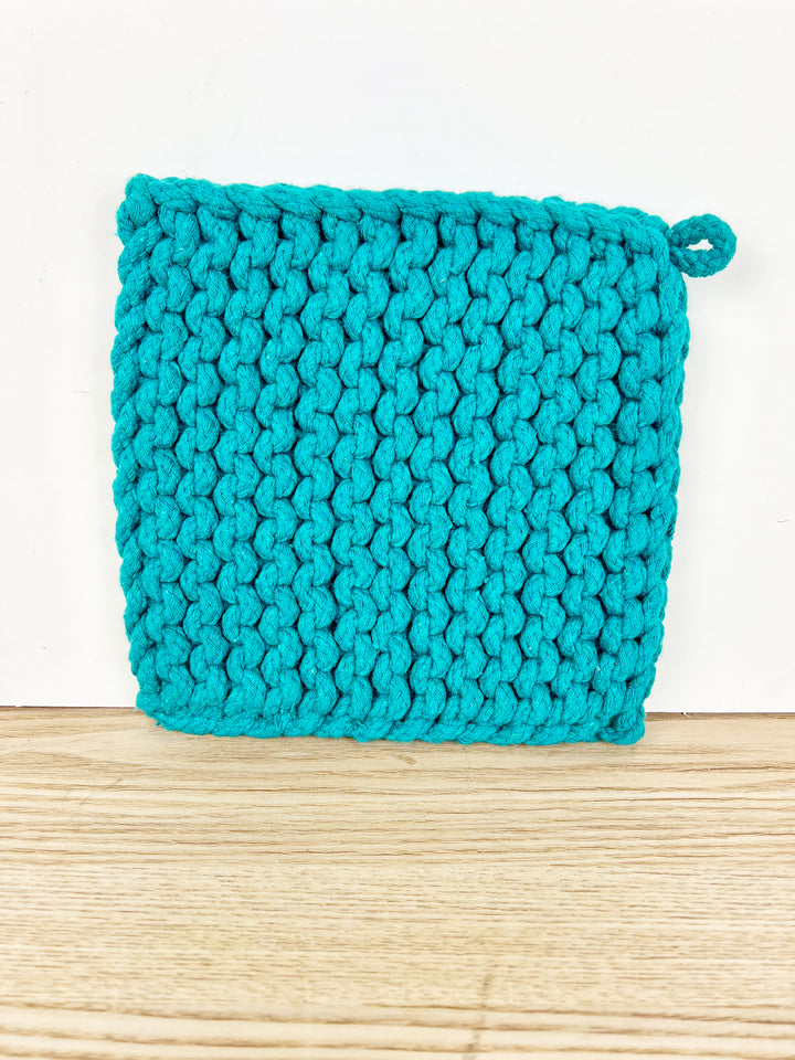 Crochet Potholder - 6 Colors Available