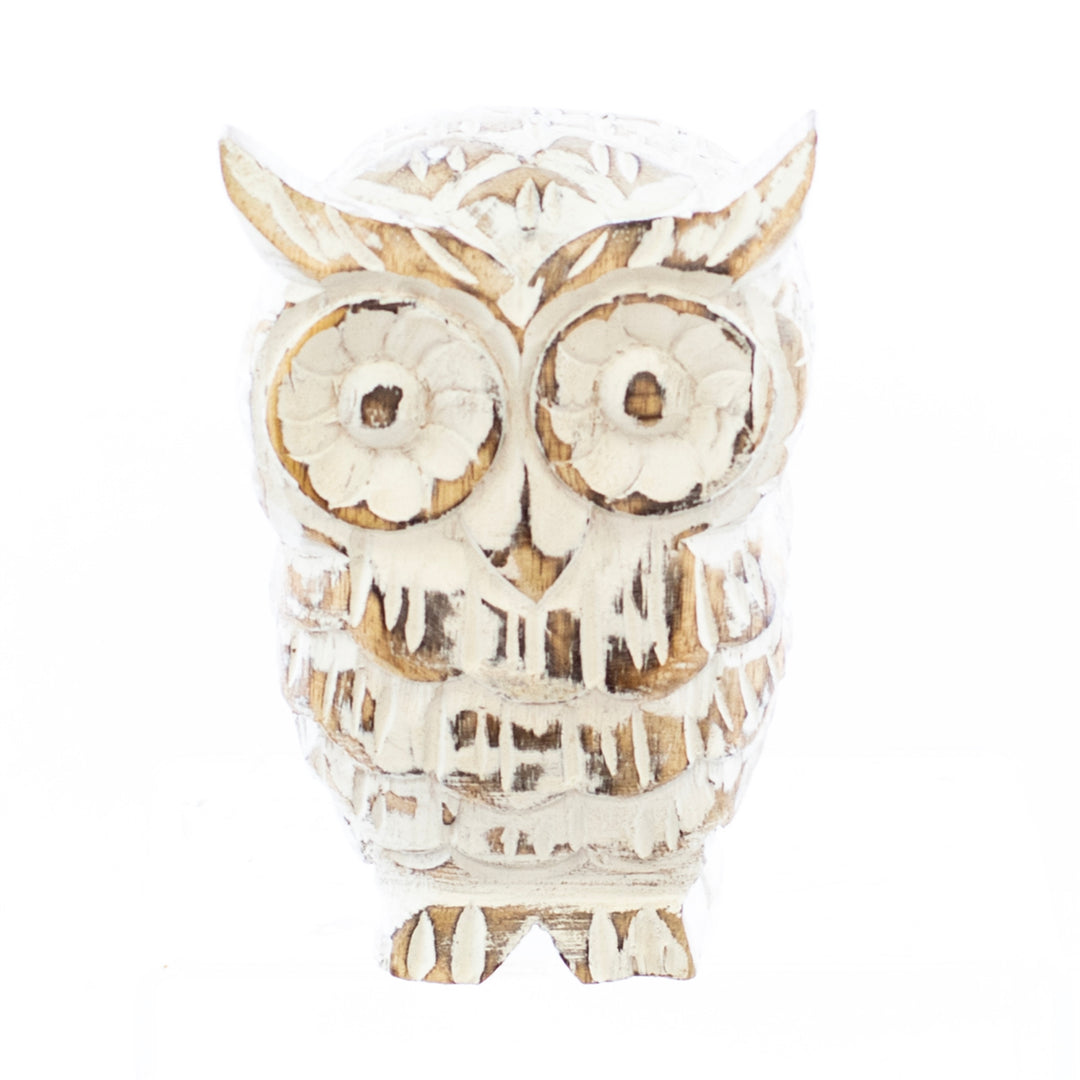 Mango Wood Owl - 2 Sizes