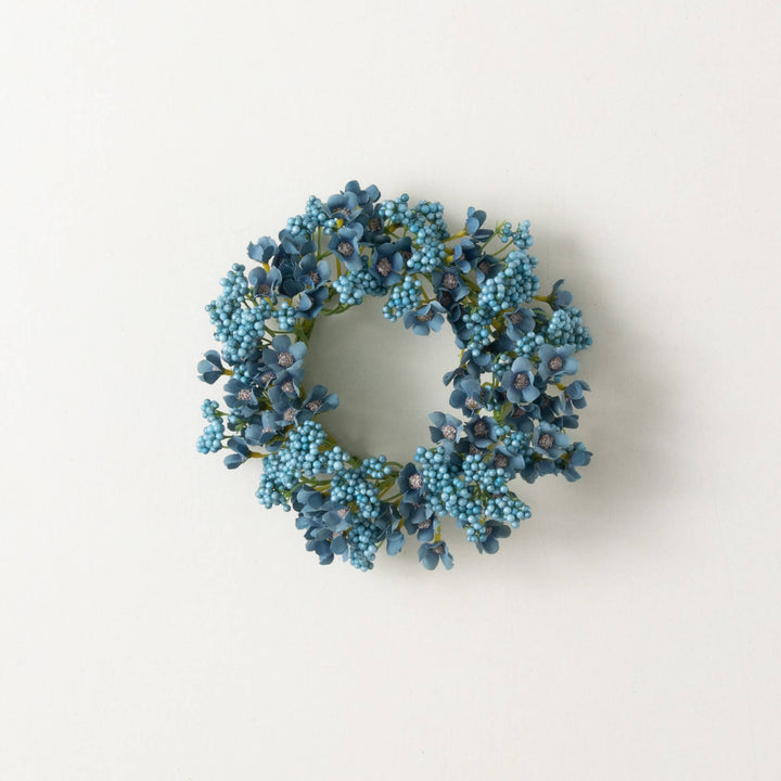 Floral 4.5" Candle Ring, Three Colors Available