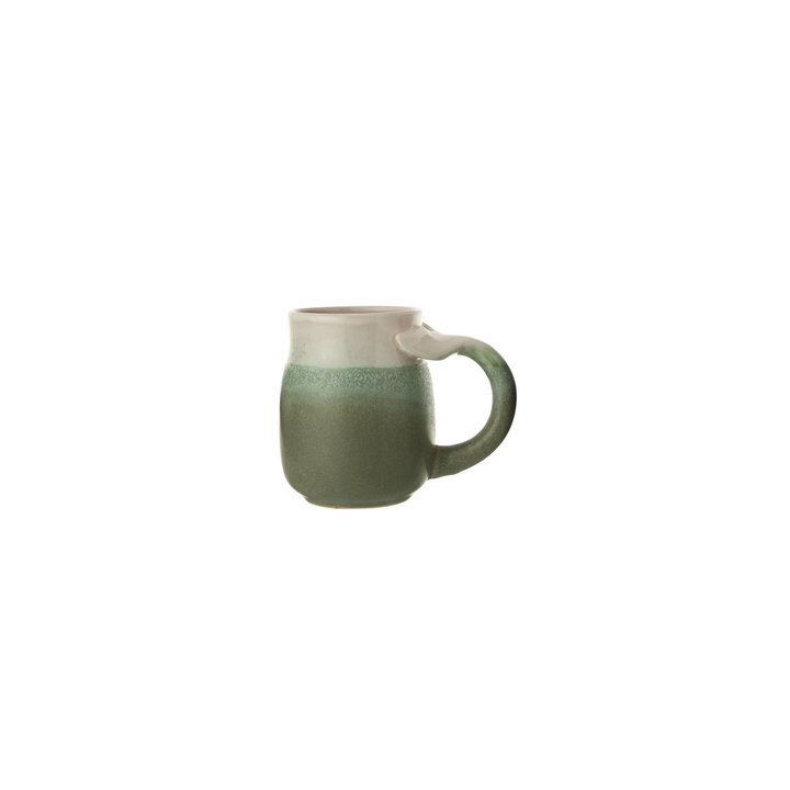 Mug with Whale Tail Handle, 3 Colors