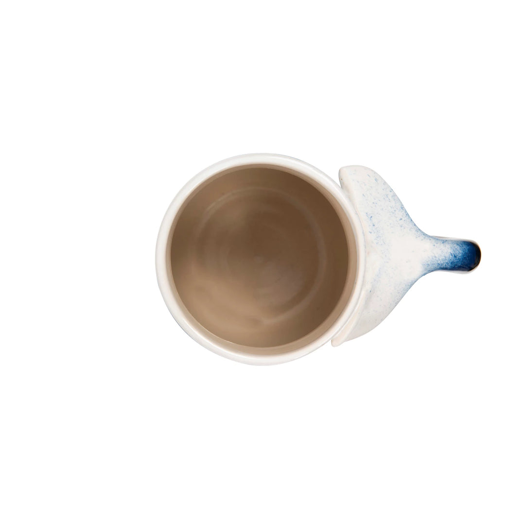 Mug with Whale Tail Handle, 3 Colors