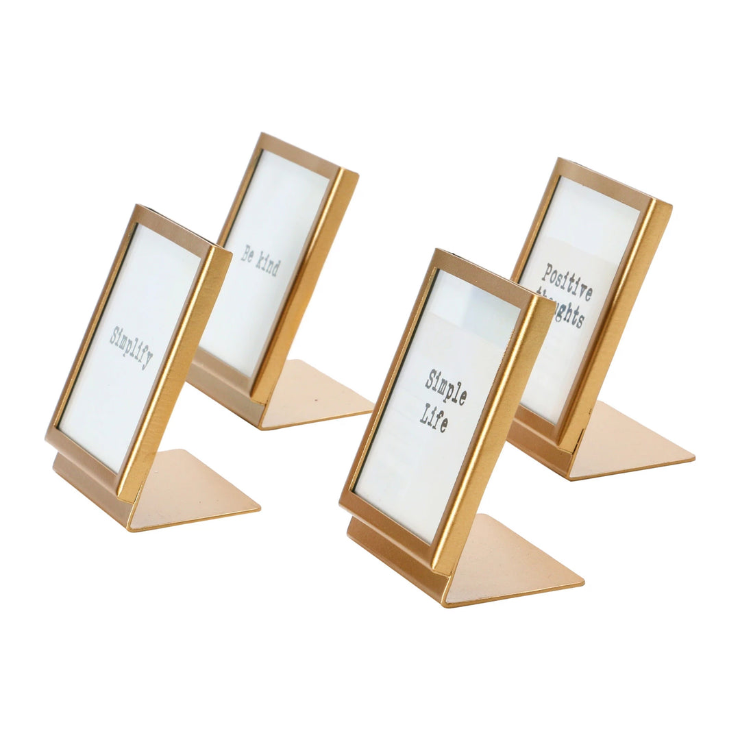 Frame with Easel and Saying, 4 Styles