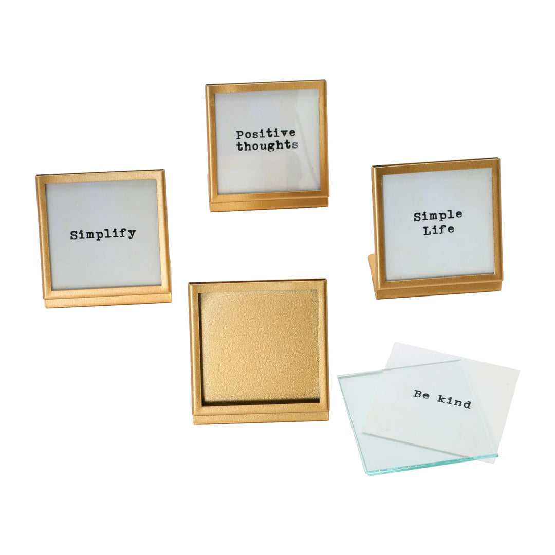 Frame with Easel and Saying, 4 Styles