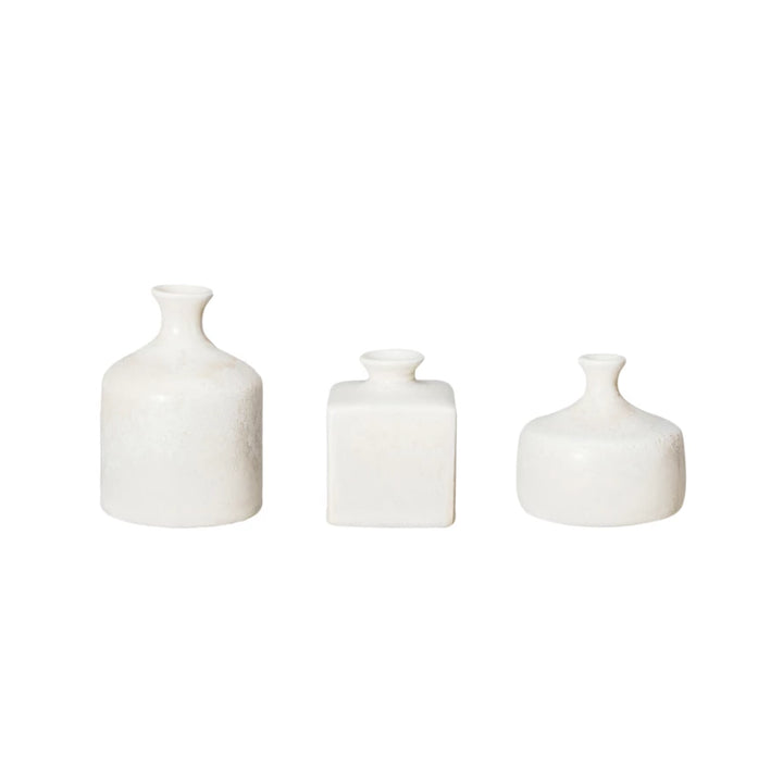 Stoneware Vases, Set of 3