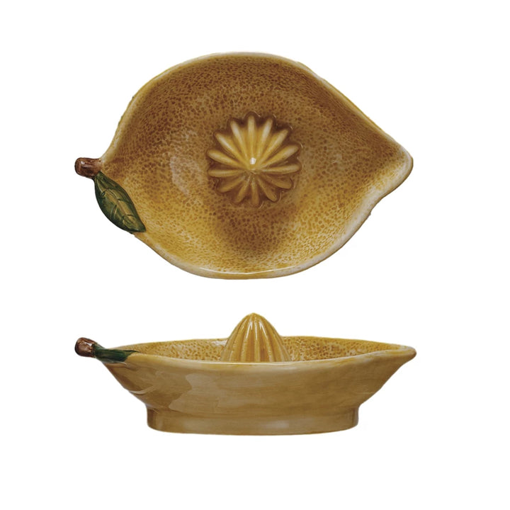 Stoneware Lemon Shaped Juicer