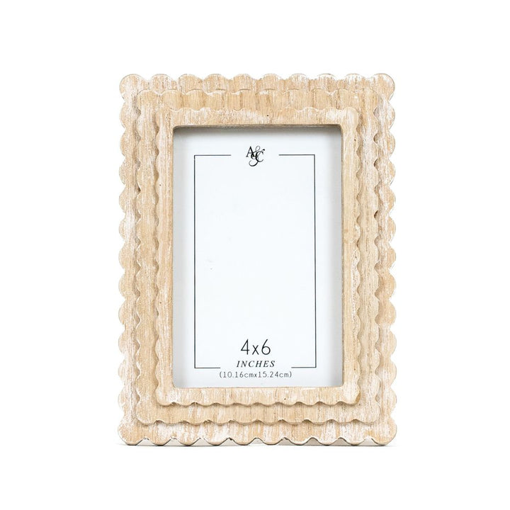 Wooden Scallop Frames