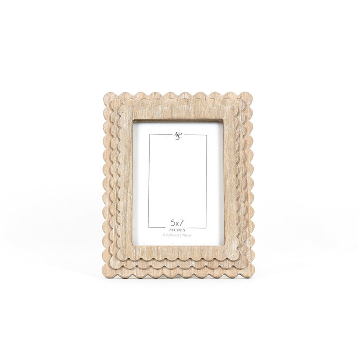 Wooden Scallop Frames